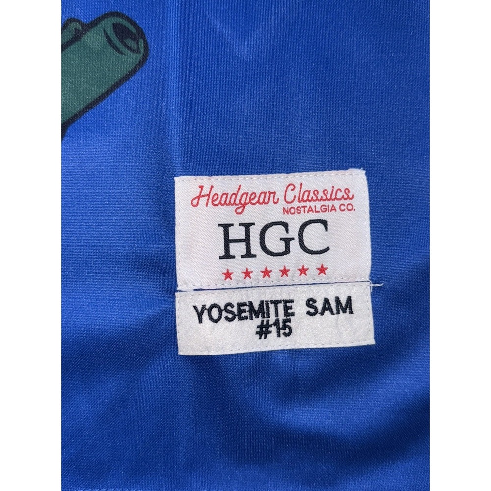 Headgear Classics Yosemite Sam Denver Nuggets‎ Jersey Authentic Jersey XL Blue - Picture 2 of 5